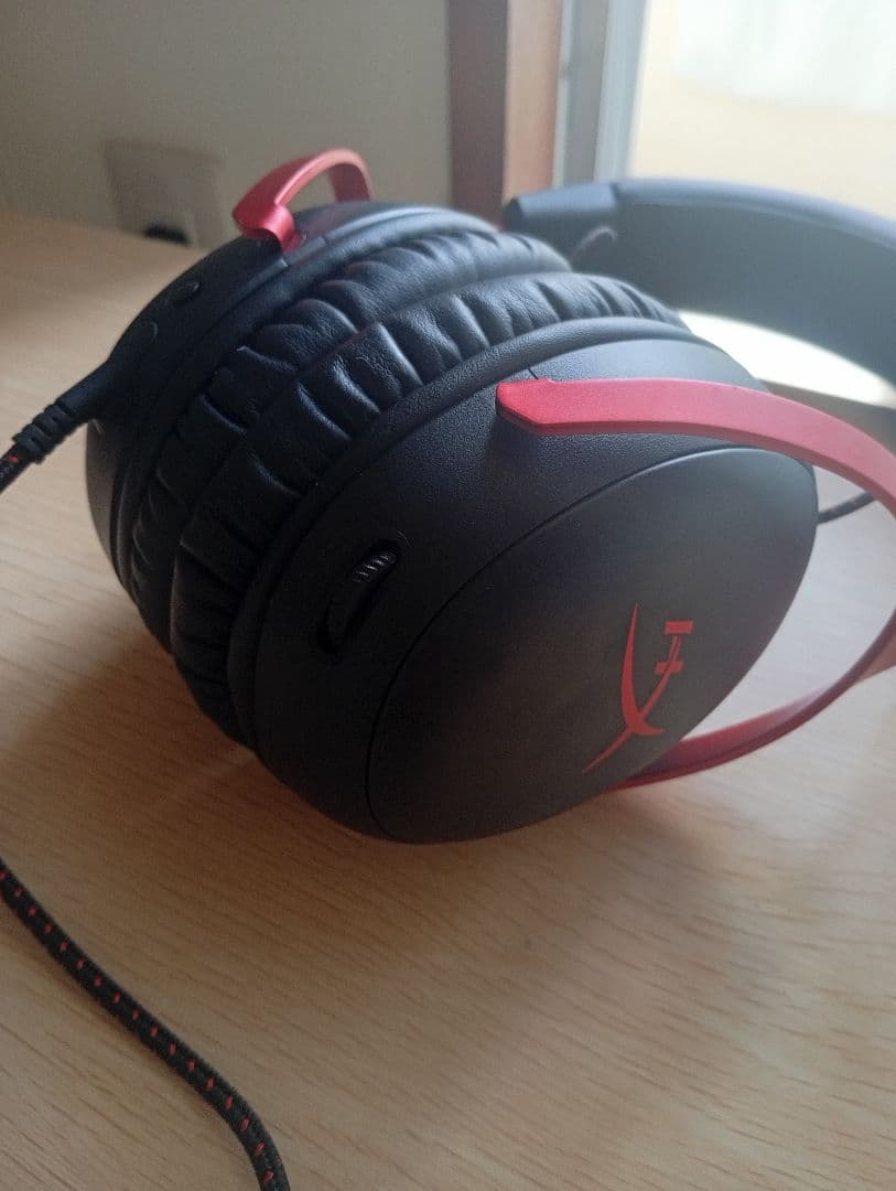 HyperX Cloud III 有線 レッド ヘッドホン