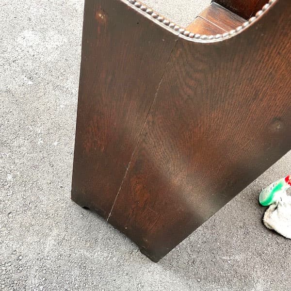 イギリスアンティーク　ホールスタンド　ベンチ・ミラー付き　玄関用ハンガー