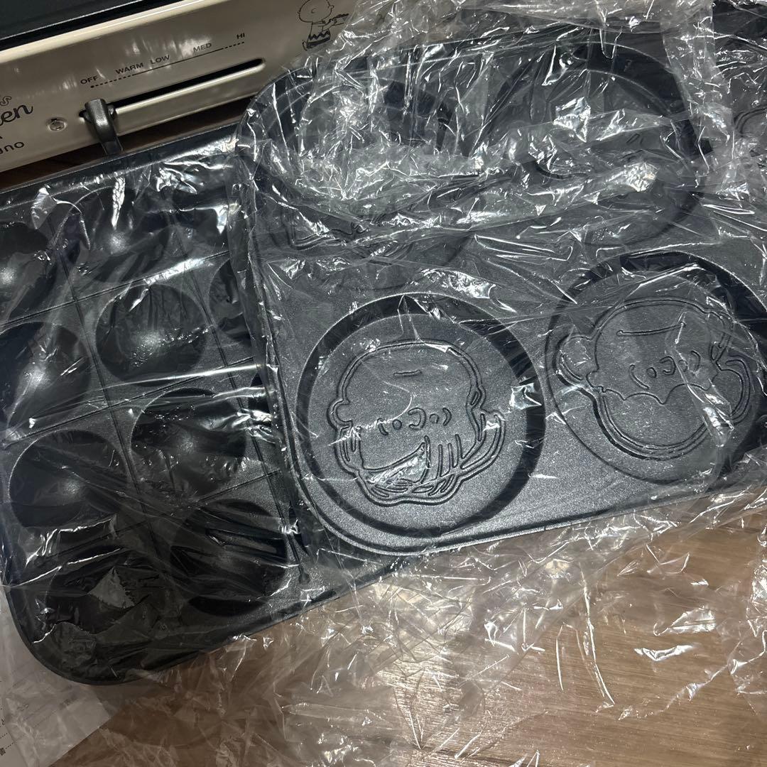 スヌーピー BRUNO コンパクトホットプレート