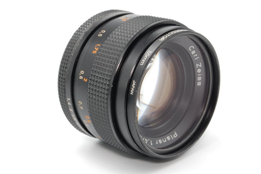 レンズ(単焦点) Contax Carl Zeiss Planar 50mm F1.4 AEJ