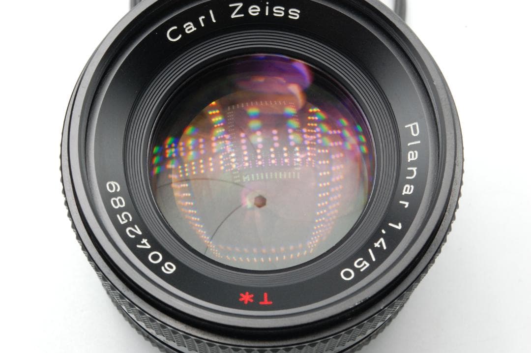 レンズ(単焦点) Contax Carl Zeiss Planar 50mm F1.4 AEJ