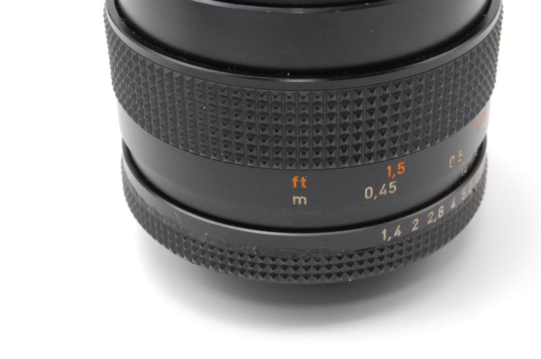 レンズ(単焦点) Contax Carl Zeiss Planar 50mm F1.4 AEJ