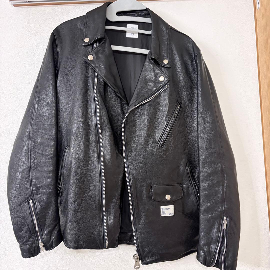 定価17万★ロンハーマン × ベドウィン★コラボレザーライダースジャケット　牛革