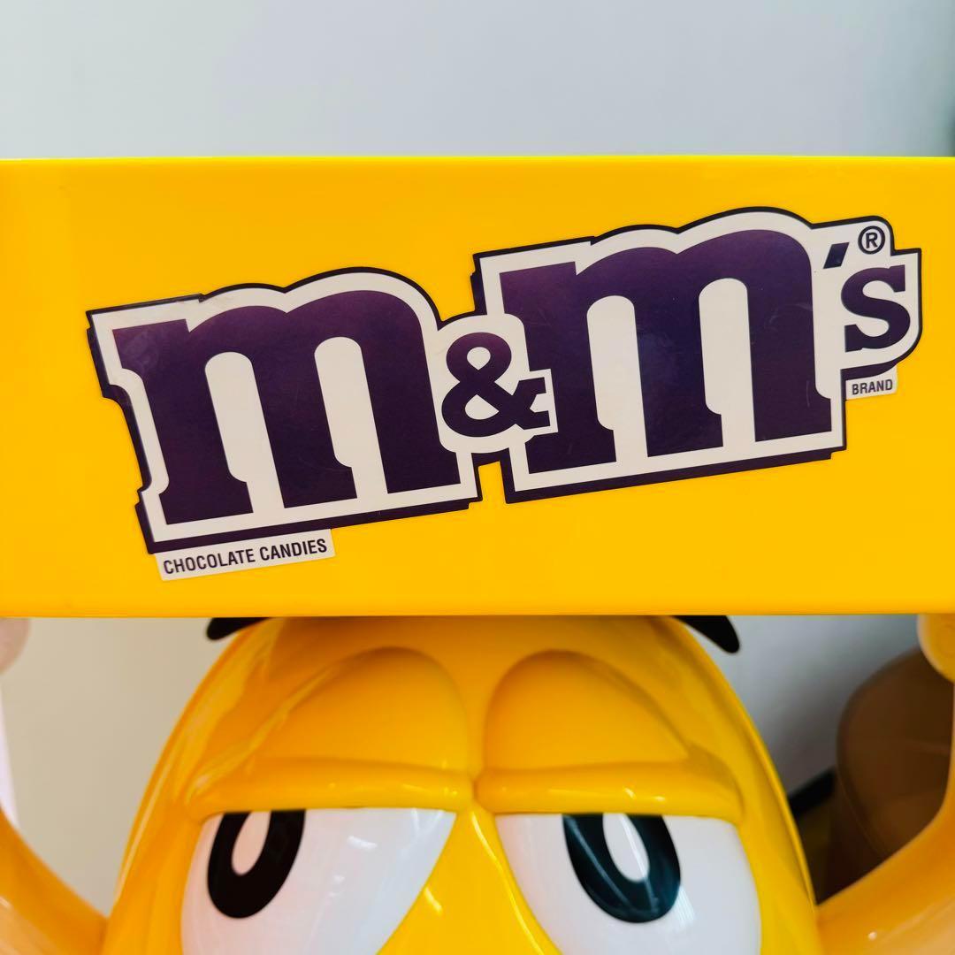 【希少】M&M's 店頭用ディスプレイ イエロー 特大店舗用