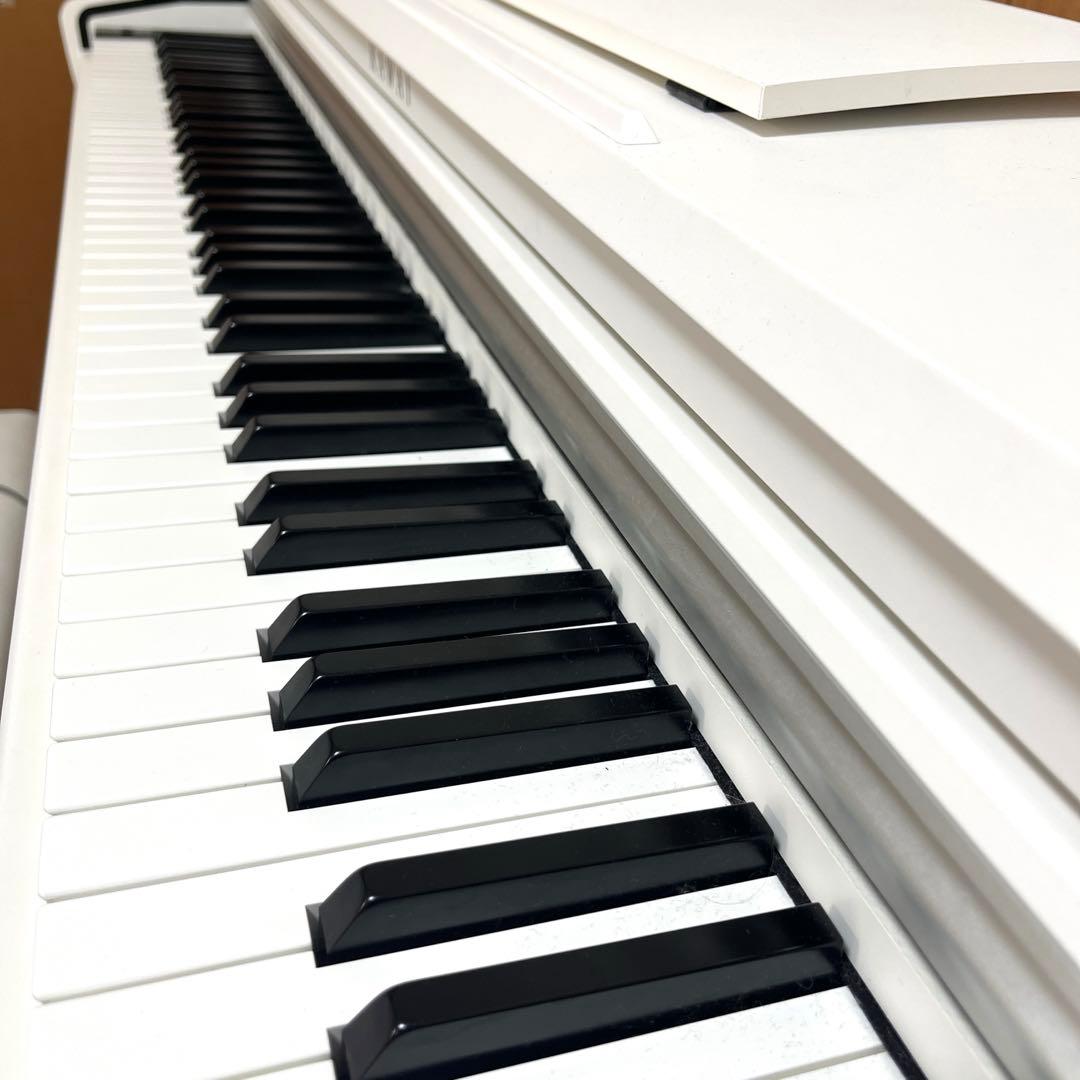 KAWAI カワイ　電子ピアノ ホワイト 椅子付き