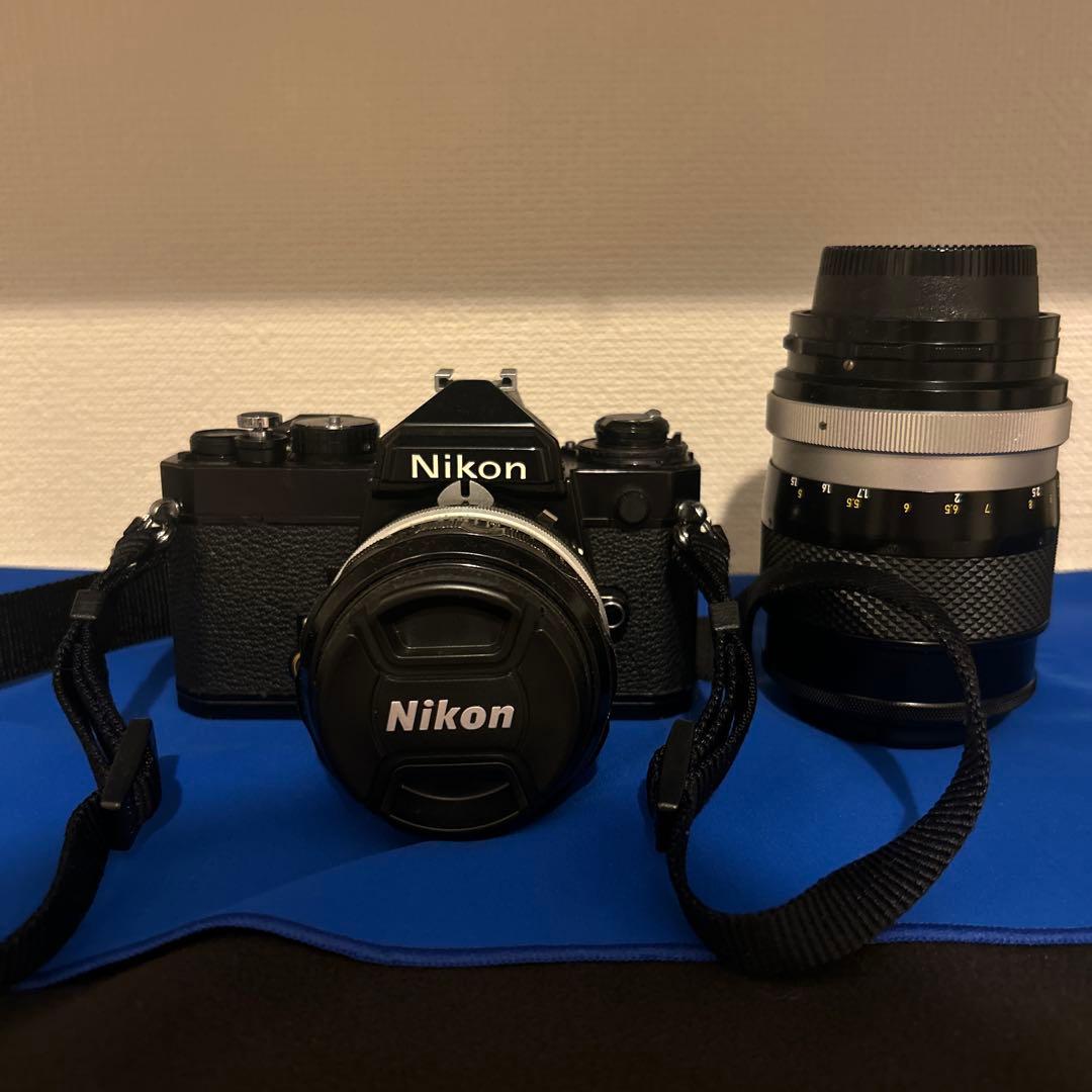 フィルムカメラ Nikon FE+NIKKOR-SC 50mm f/ 1.4