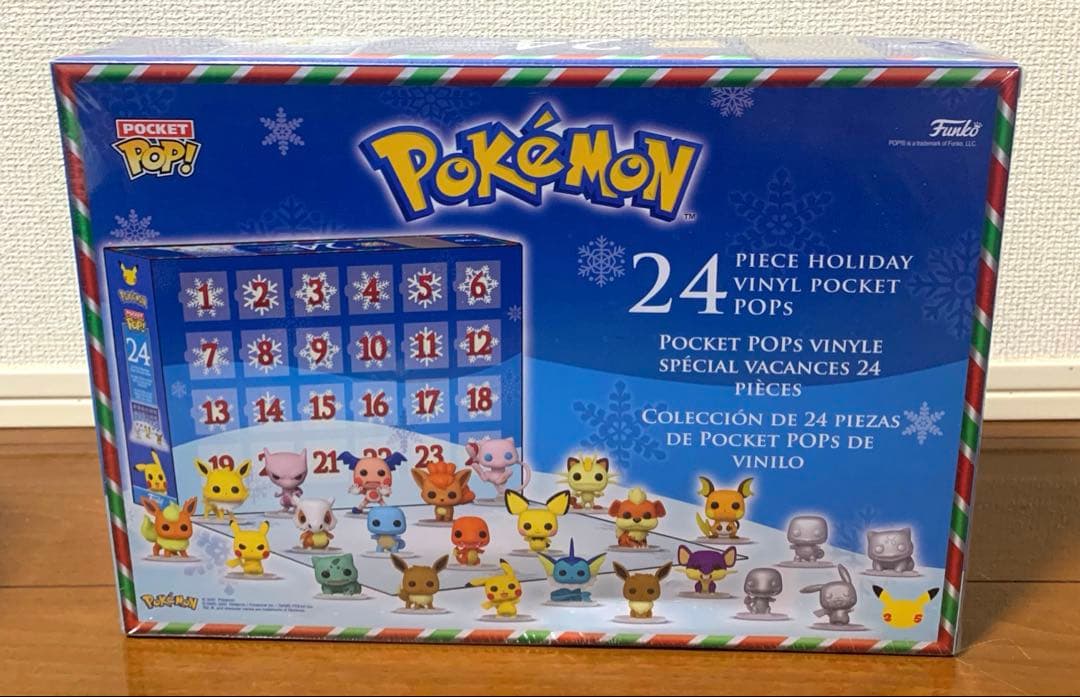 Pokemon ミニフィギュアアドベントカレンダー（24体入り）