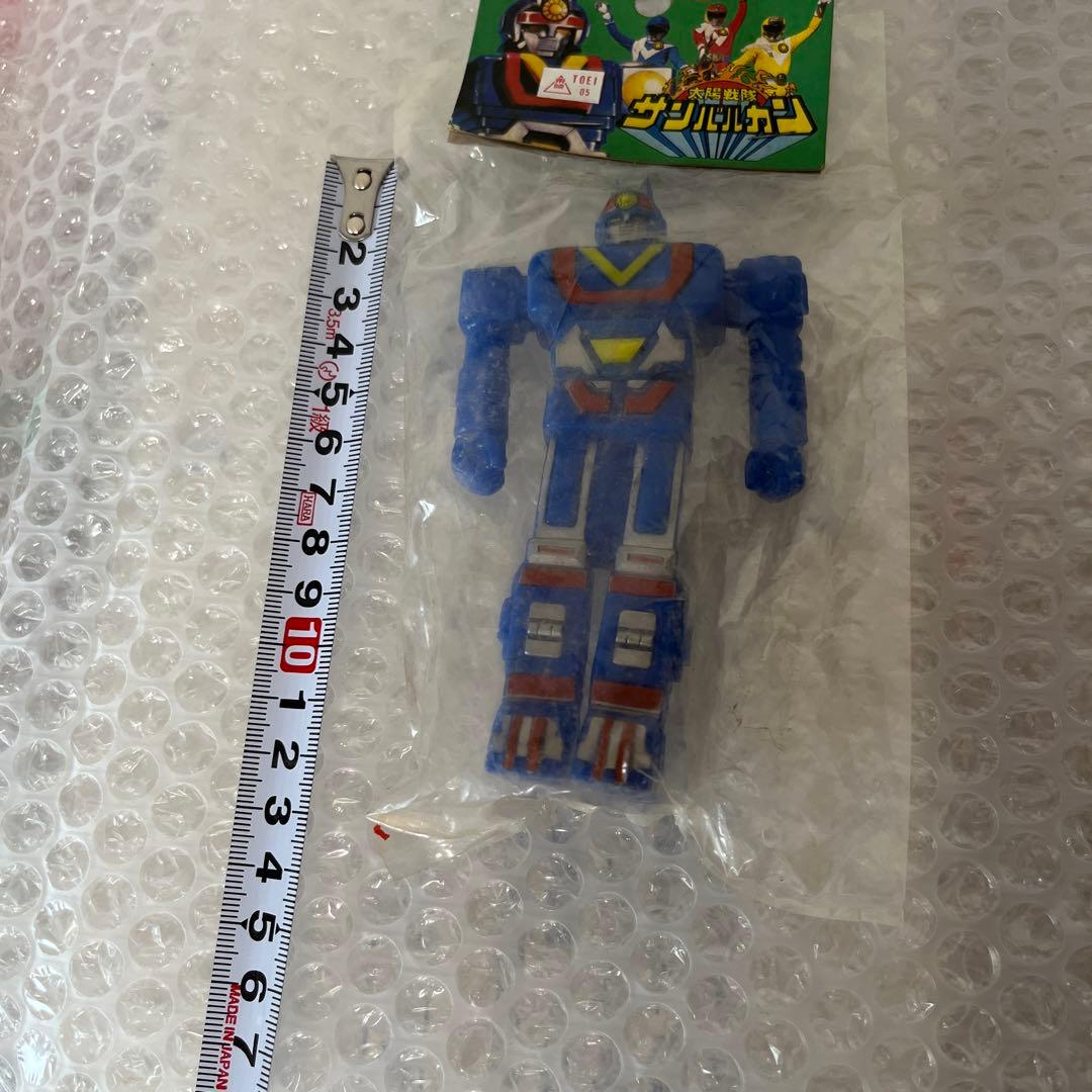 ⚠️デッドストック　太陽戦士　サンバルカン　サンバルカンロボ　ソフビ　ビクトラー