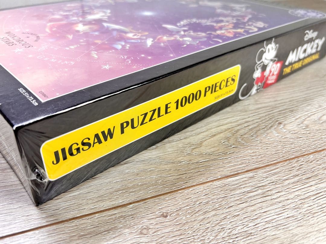 ✨新品未開封✨光るジグソーパズル 90周年 ディズニー ミッキーマウス