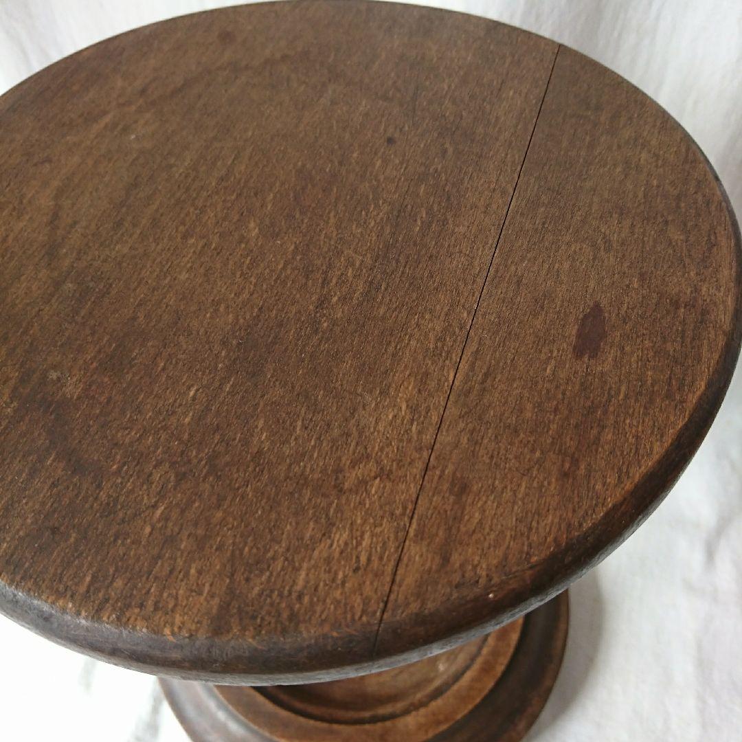 イギリスアンティーク 花台 ツイストレッグ