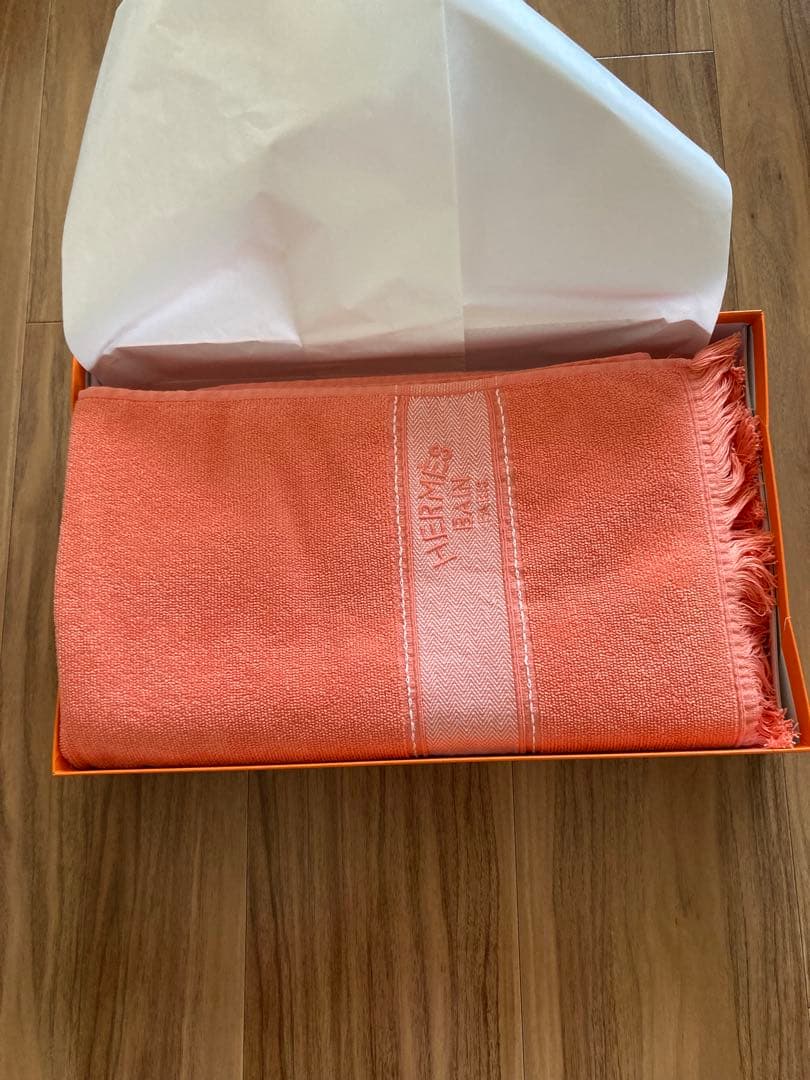 【新品未使用品】エルメス　ビーチタオル