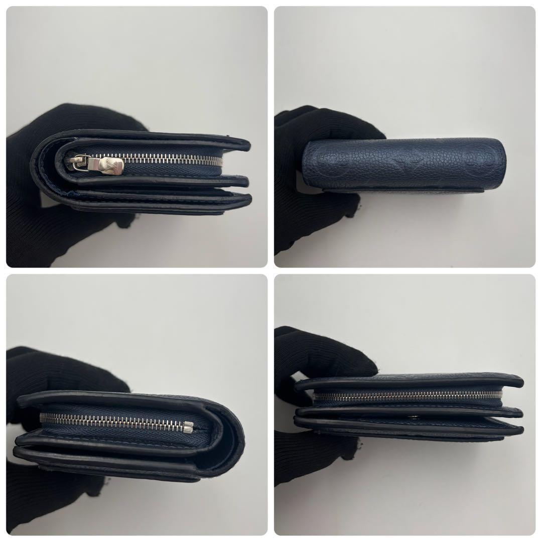 ルイヴィトン ポルトフォイユ クレア アンプラント メタリック