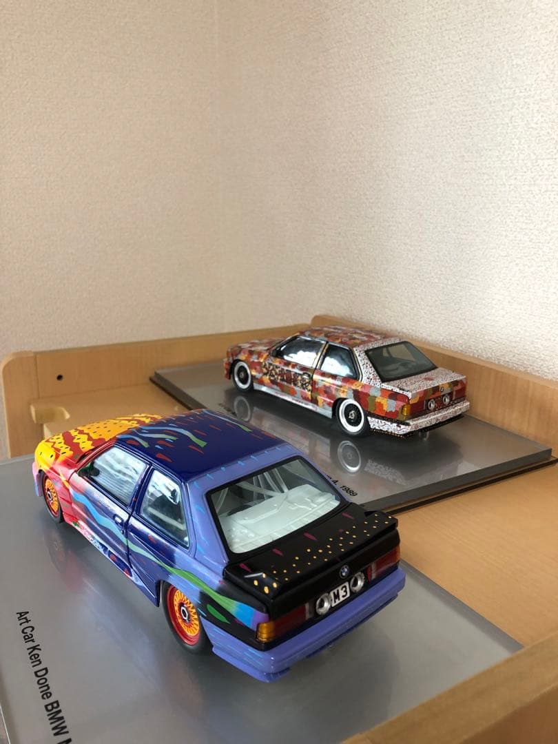 1/18 BMW M3 artcar シリーズ　2台セット