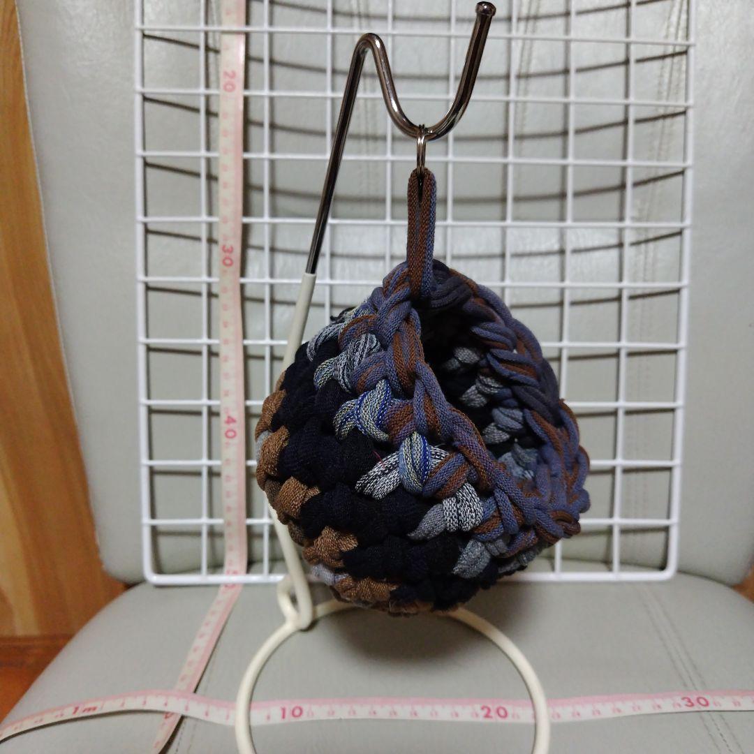 確認用♡ハンドメイド⑨モモンガポーチ♡ハンギングバスケット １点