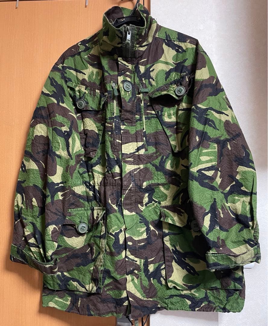 イギリス軍JACKET DPM.FIELDミリタリージャケット迷彩　中田商店