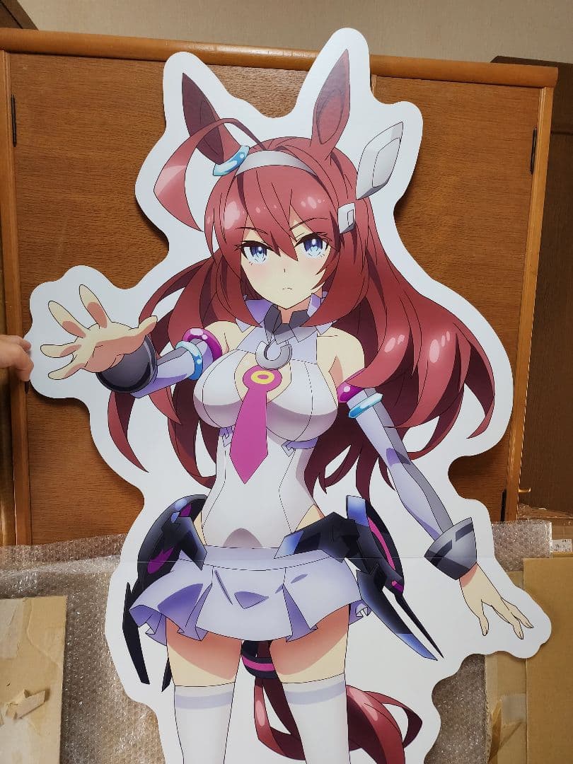 ミホノブルボン　等身大パネル　ウマ娘