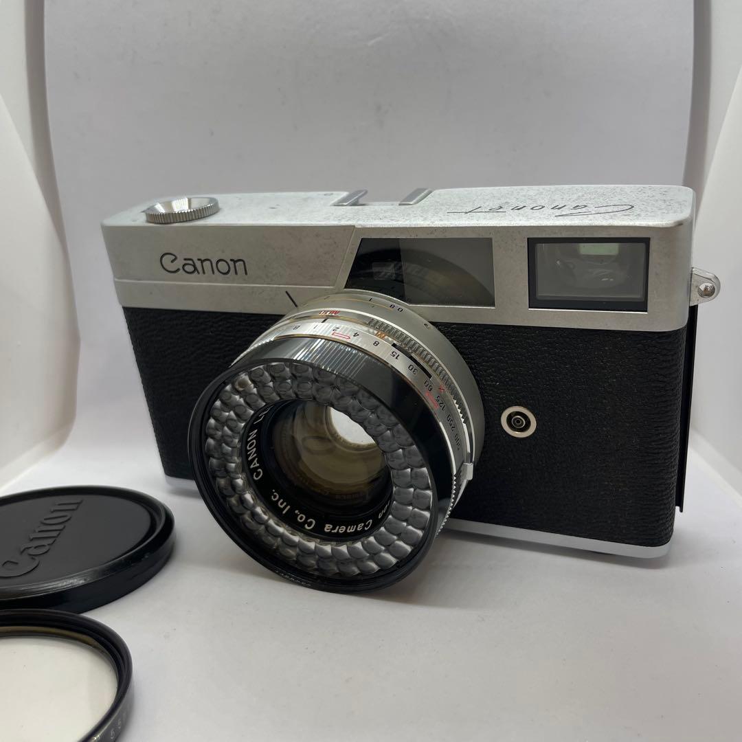 フィルムカメラ Canon FTb + FD 50mm f1.8 + Canon Canonet