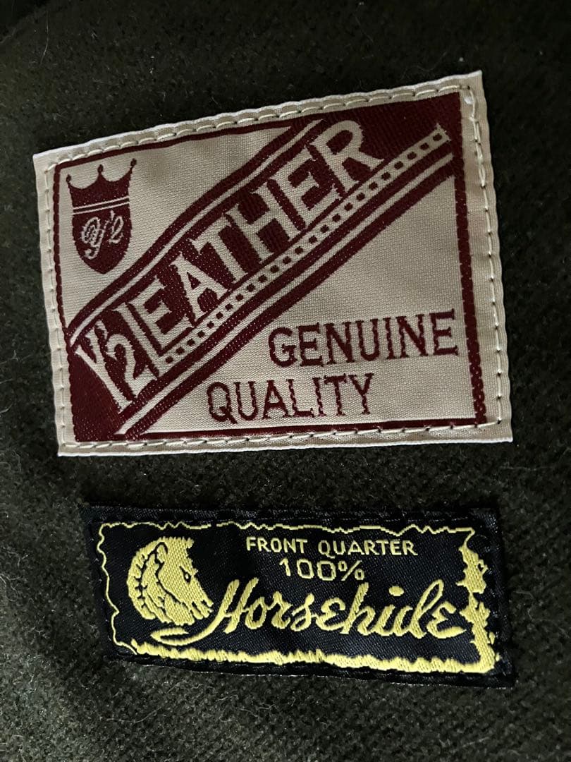 Y2 ワイツー　レザージャケット　ホースハイド