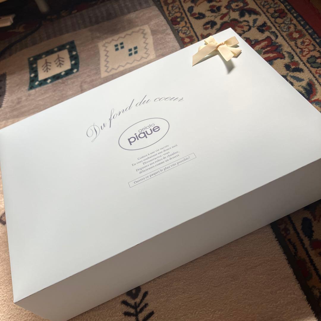 【新品タグ付】ジェラートピケ2ボーダーパーカ＆ショートパンツSET ヘアバンド付