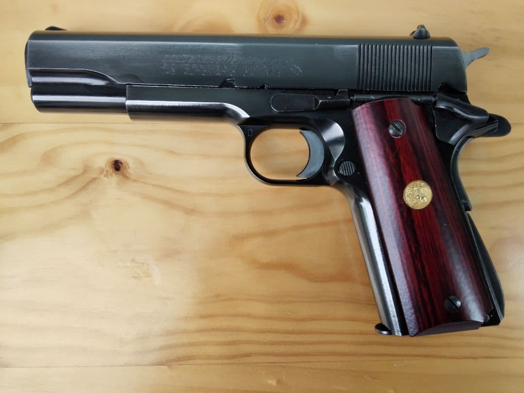 MGC　MKI　シリーズ70　ガバメント　木製グリップ