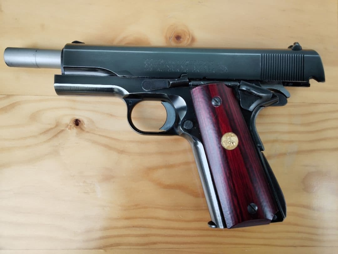 MGC　MKI　シリーズ70　ガバメント　木製グリップ