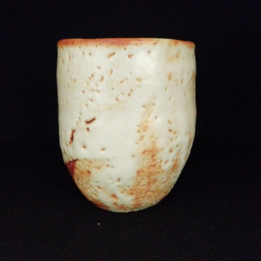 人間国宝　加藤孝造　志野湯呑共箱付き！