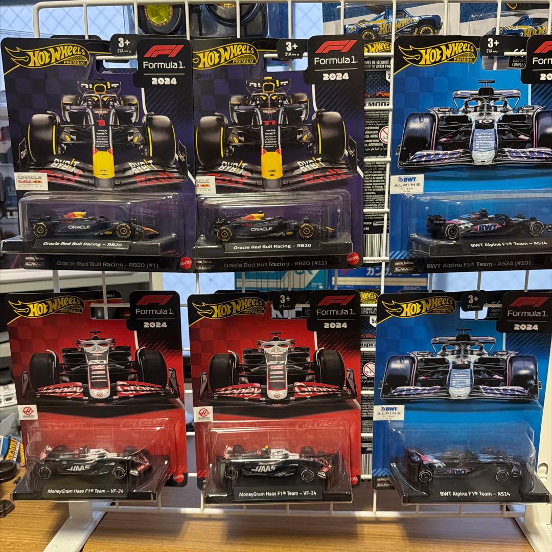Hot Wheels Formula 1 2024 6台セット