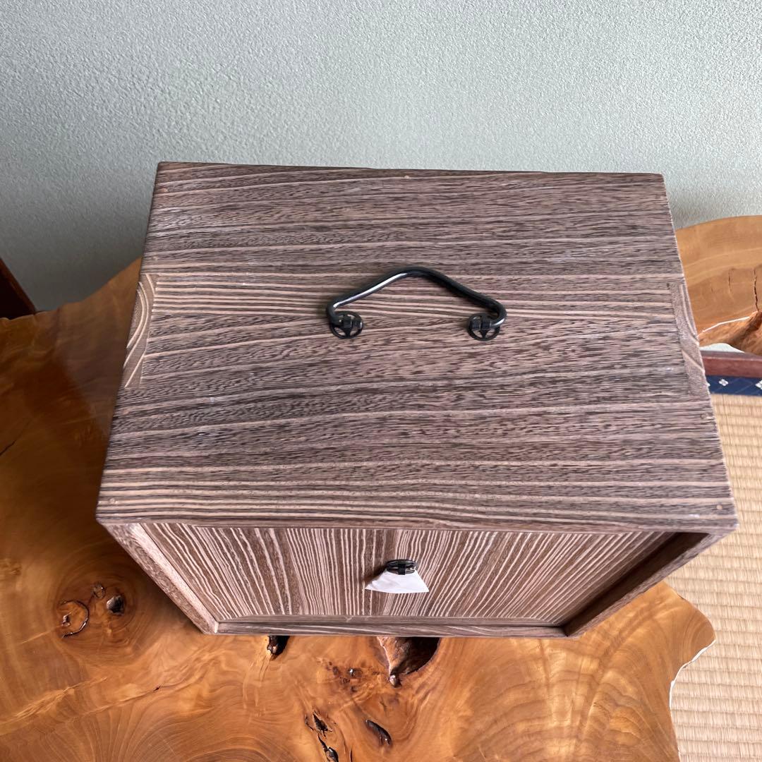 茶棚 飾り棚 旅箪笥 桐 茶道具