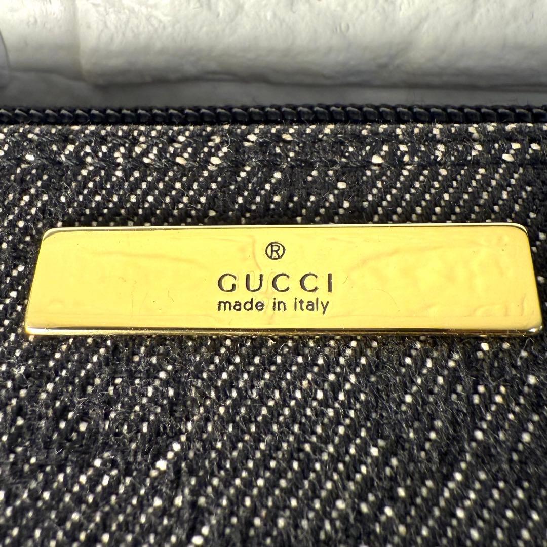 GUCCI　グッチ　アクセサリーポーチ　ハンドバッグ　ワンショルダー