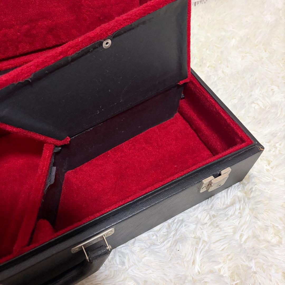 KAWAI カワイ アルトサックス用ハードケース ブラック レッド