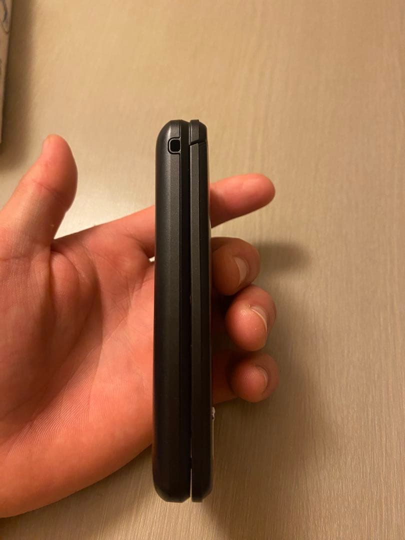 DIGNO 折りたたみ式 ブラック PHS本体 SIM フリ-