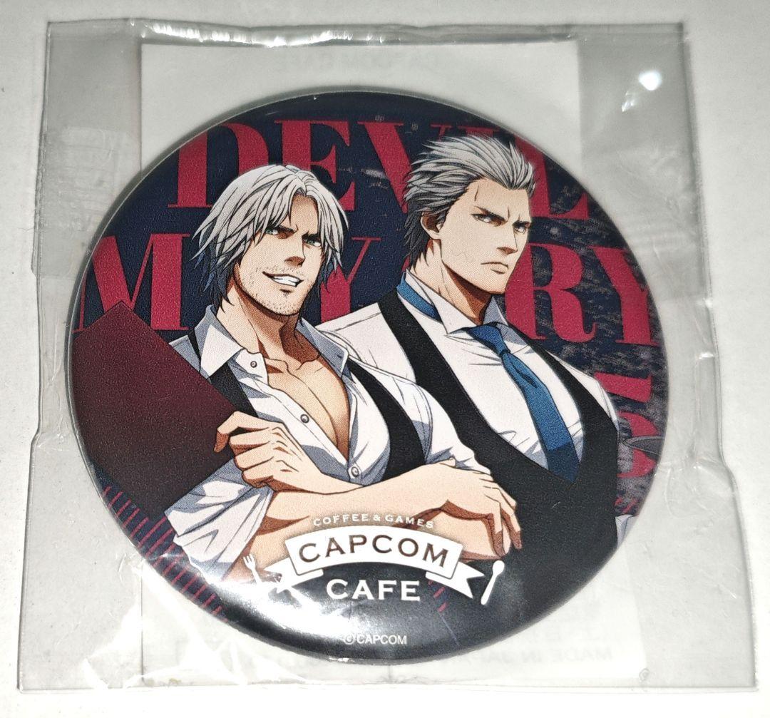 デビルメイクライ ダンテ バージル 缶バッジ カプコンカフェ 4弾