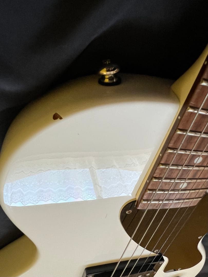 激レアカラーEpiphone Les Paul Junior ホワイトエピフォン