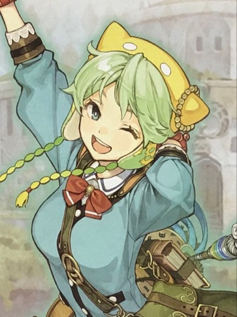 【非売品】シャリーのアトリエ シャルロッテ B2 半裁 サイズ ポスター