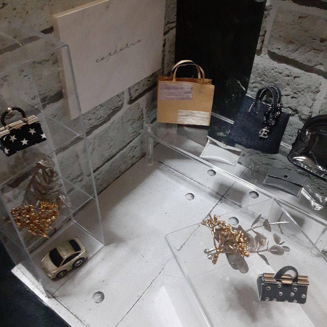 SALE大型2Wayメンズドールハウス ミニチュア背景ボード