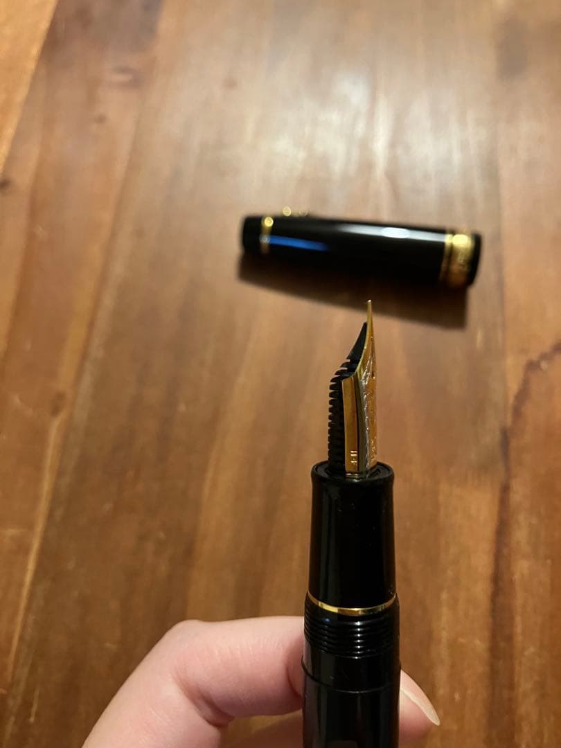 【廃盤品】セーラー　プロフェッショナルギアΣ シグマ　金　万年筆　Fニブ