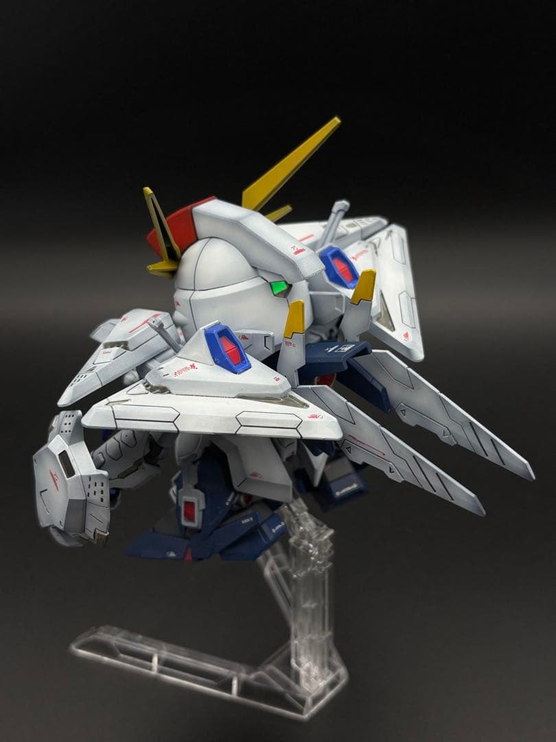 SDガンダム　BB戦士 クスィーガンダム　メッサー　ギャルセゾン　塗装済み完成品