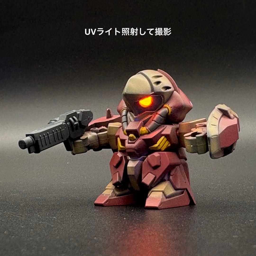 SDガンダム　BB戦士 クスィーガンダム　メッサー　ギャルセゾン　塗装済み完成品