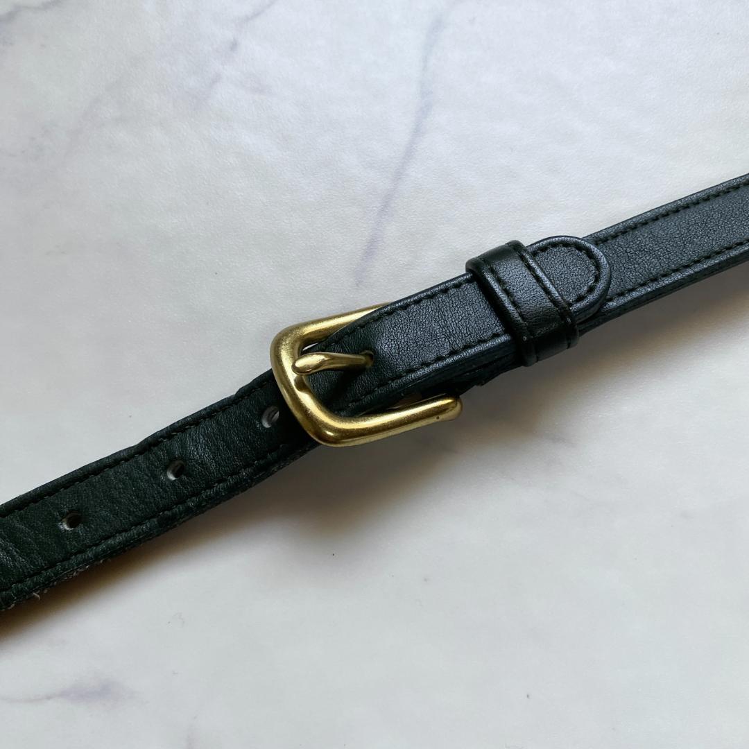 COACH オールドコーチ ショルダーバッグ クロスボディ USA製 グリーン