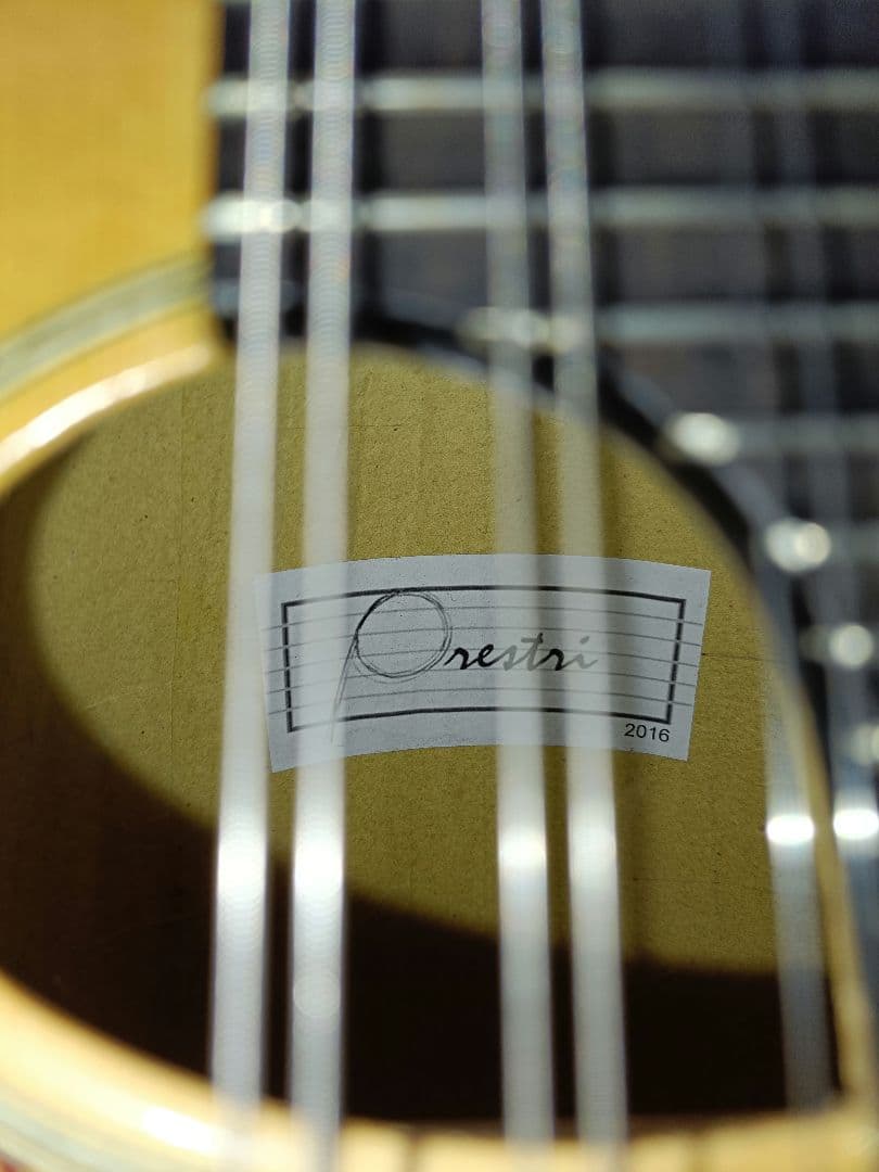 マンドリン 2016年製Prestri プレストリ 専用ハードケース付