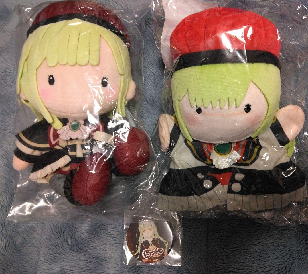 Ave Mujica モーティス人形　ぬいぐるみ、パペット、缶バッジ　3点まとめ