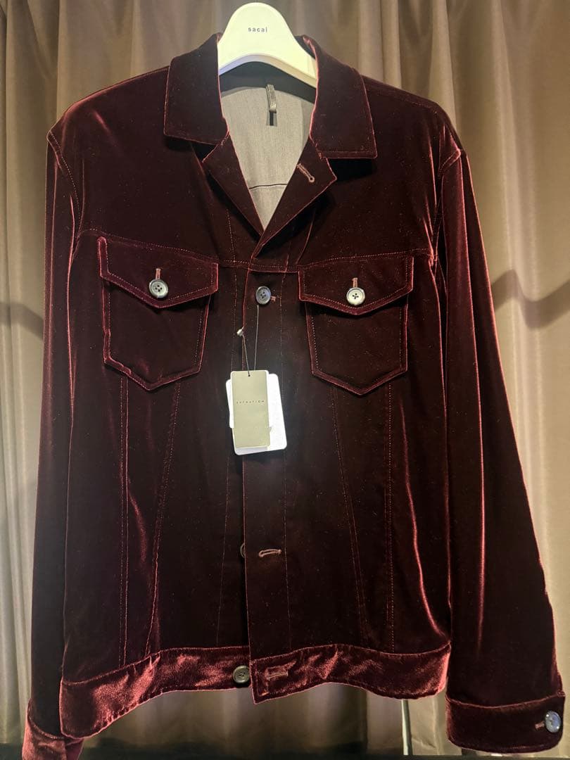 ESTNATION バーガンディ ベルベット髭男ボーカル藤原さん着用色違い