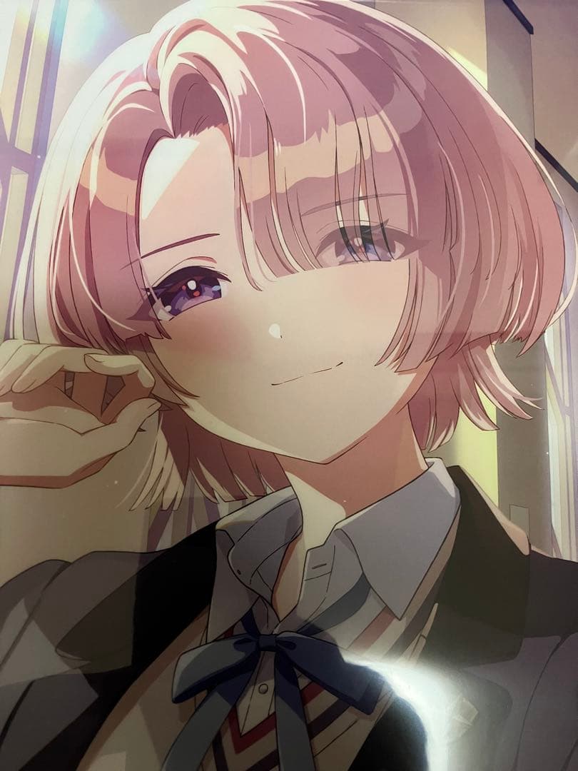 【非売品】学園アイドルマスター 有村麻央 A3 サイズ クリアポスター