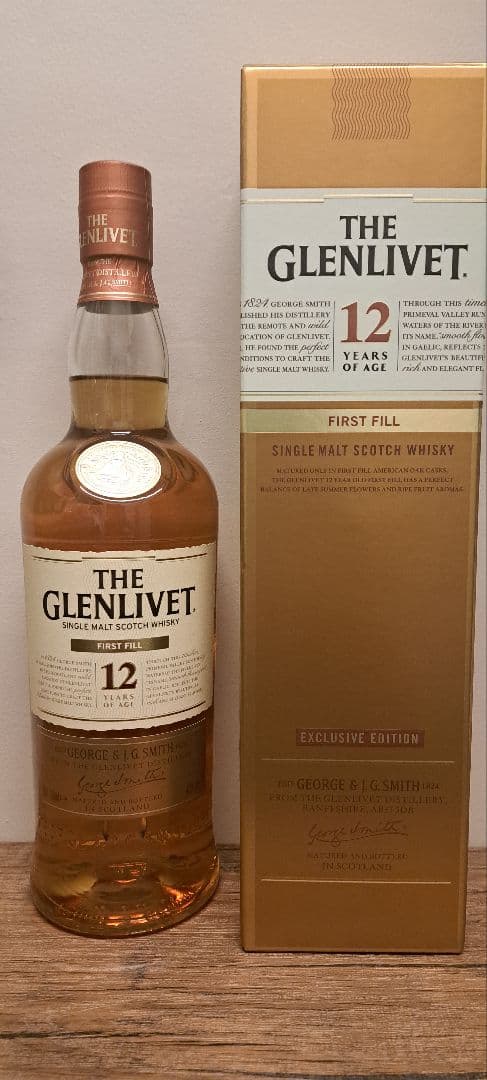 グレンリベット　12年　ファーストフィル　旧ポトル