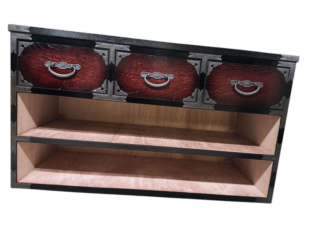 美品　民芸箪笥 和たんす 和風 ローチェスト　7段二部式