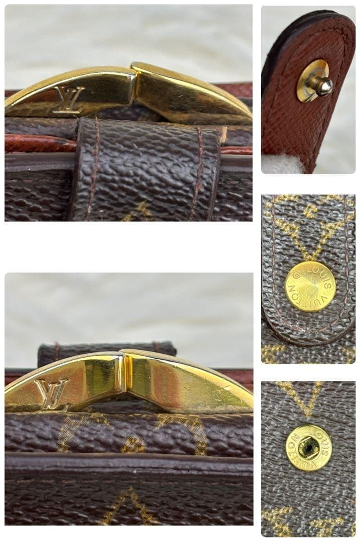 ルイヴィトン モノグラム がま口財布 折り財布 ポルトフォイユ ヴィエノワ