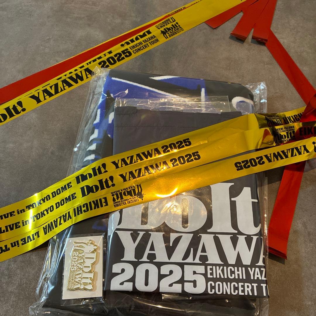 矢沢永吉2025年ツアーSS席 特典グッズ　新品未開封　金テープ　東京ドーム