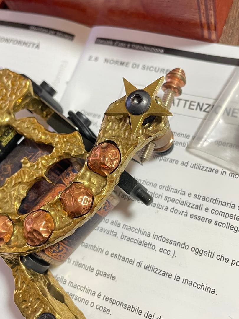 Sunskin tattoomachine shaderタトゥーマシン手製の機械