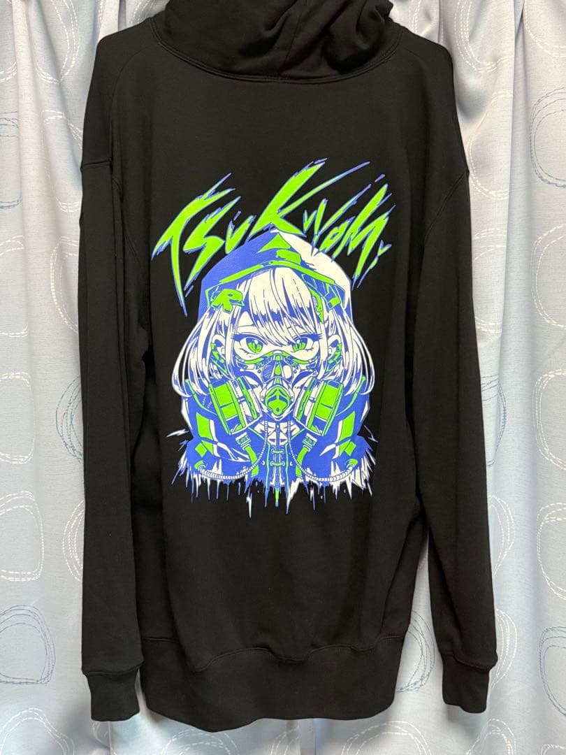 月詠み ANOTHER MOON パーカー＜since 2943 R＞/ブラック