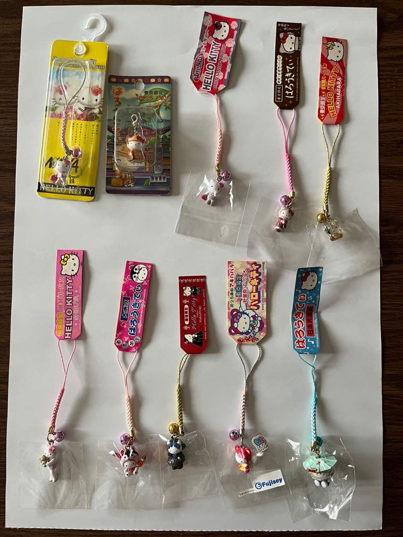 コレクターさん必見‼️ ハローキティ ストラップセット 148個